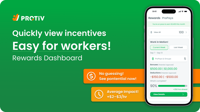 Rewards and progress